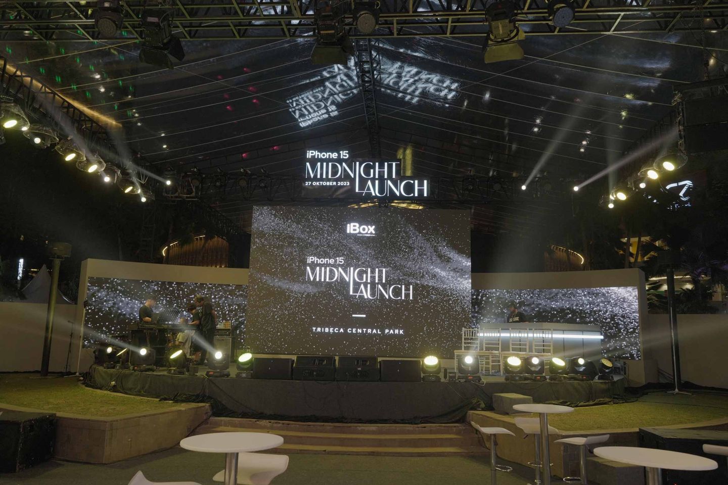 Product launch event for iPhone 15 Jakarta