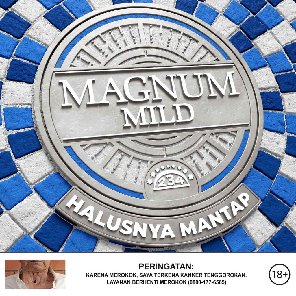 Iklan OOH advertising for Magnum Mild