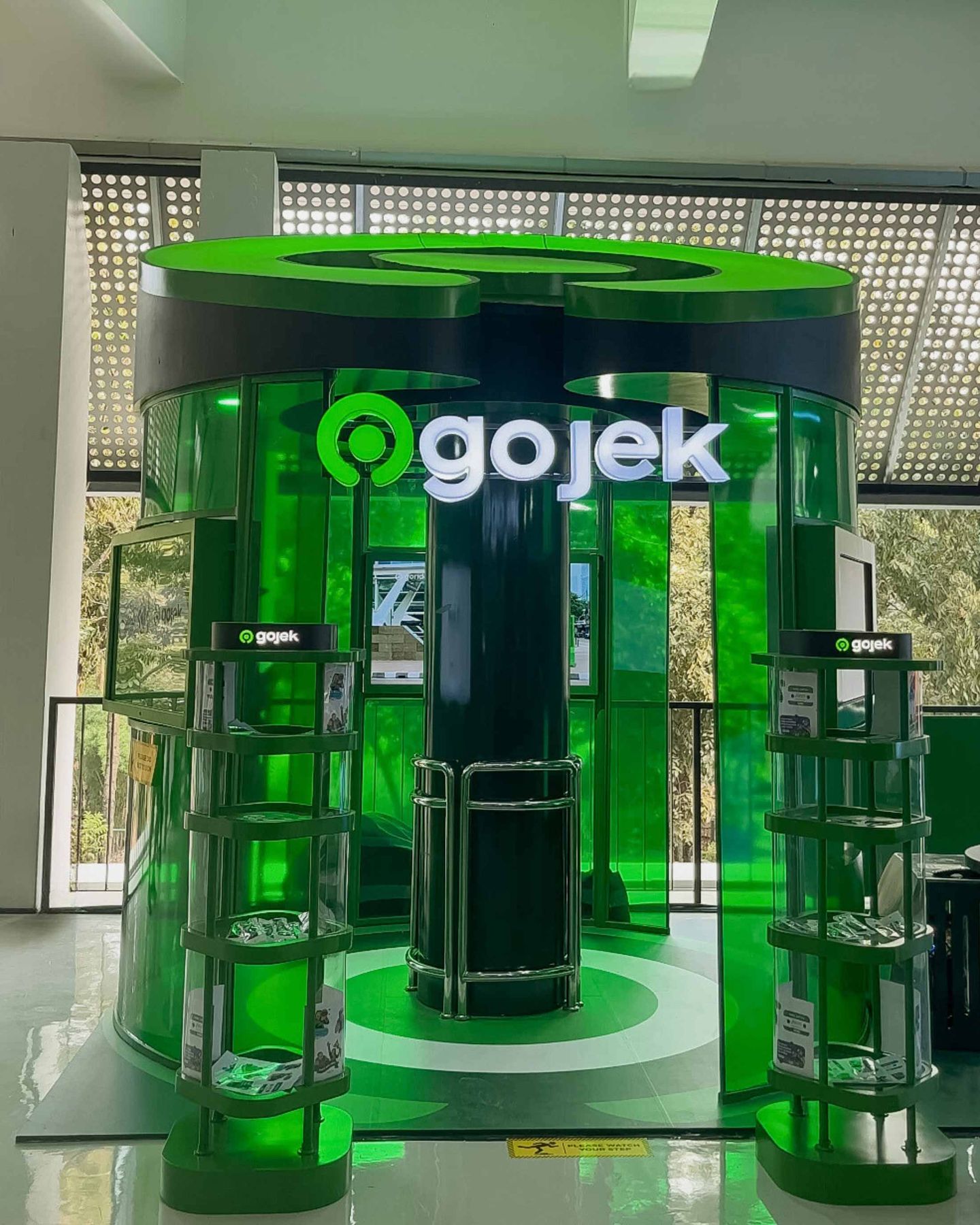 Booth event for Gojek at FIBA World Cup Indonesia