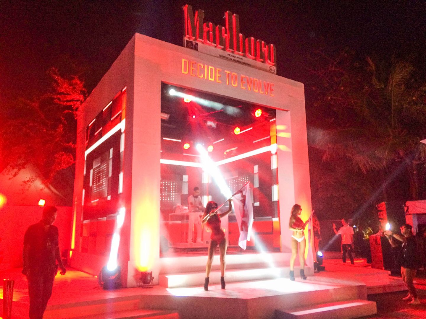 Booth event Marlboro Ultra Bali