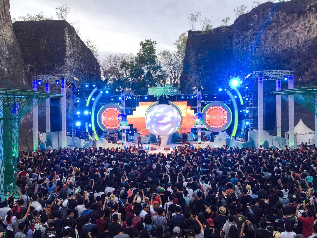 Panggung konser Soundrenaline 2017