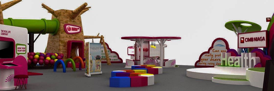 Booth Pameran AIA